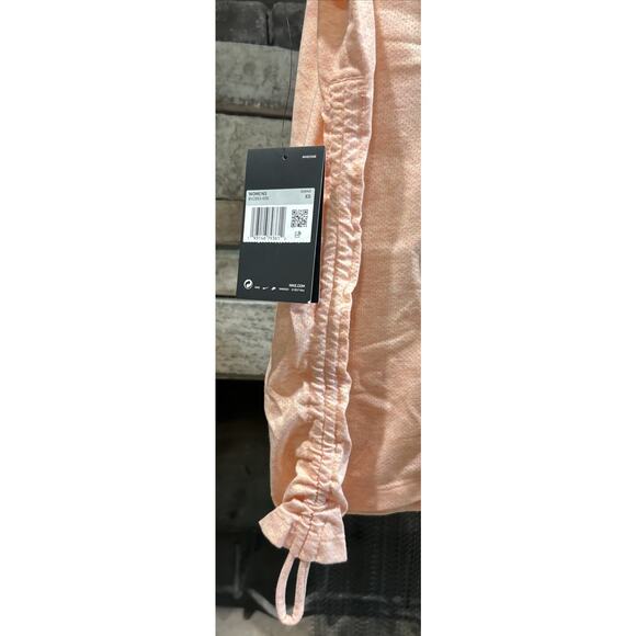 Women’s NIKE Peach Miler Side Tie Cinched Running Dri-fit Tank Top XS NWT *A4 - Picture 4 of 4